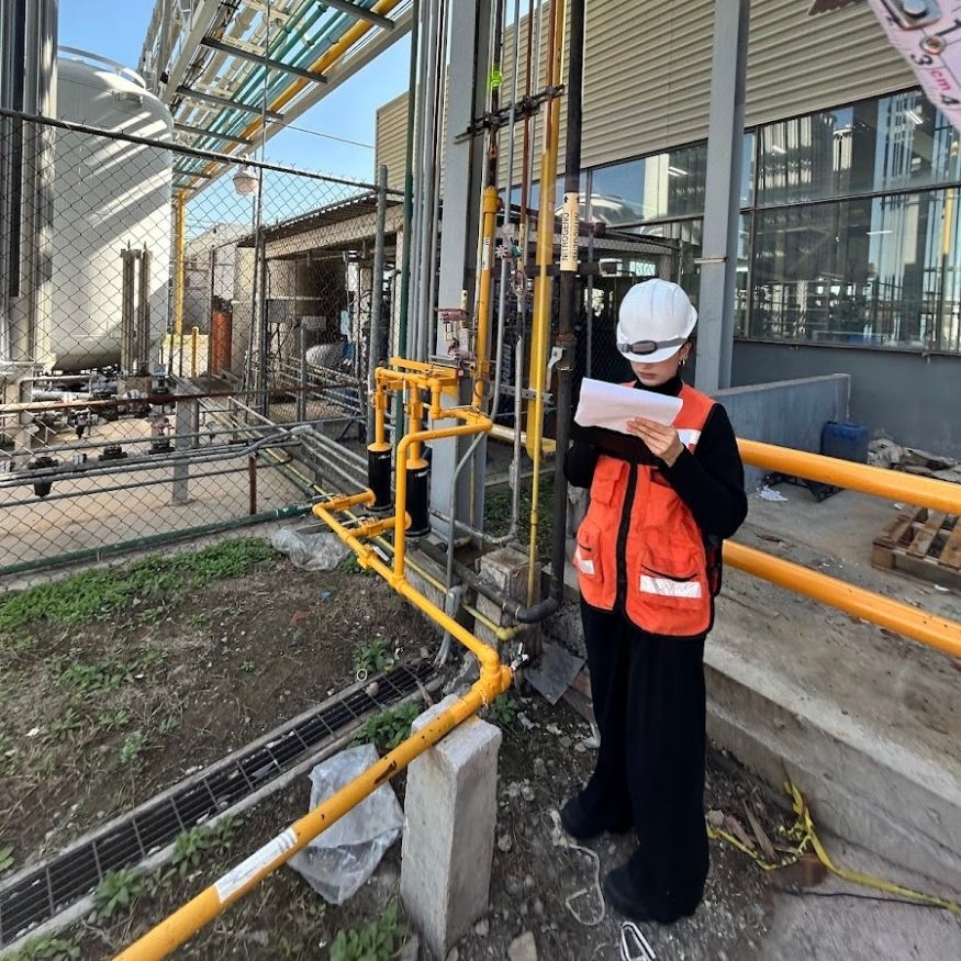 Revisión de proyecto en planta industrial